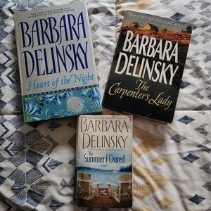 Barbara Delinsky Books Heart Of The Night, Carpenter's Lady, The Summer I Dared